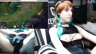 Teen Playing League of Legends with an Ohmibod 2/2