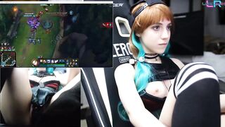 Teen Playing League of Legends with an Ohmibod 2/2