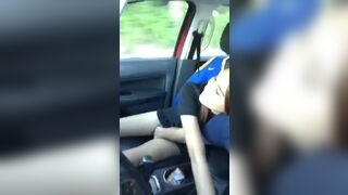 Pinay on car