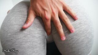 She Just Loves Getting Creampie in Her Workout Pants