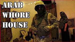 TOUR OF BOOTY - American Soldiers Slinging Dick In An Arab Whorehouse