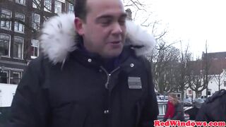 Amsterdam tourist rims real hooker on camera