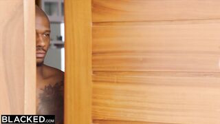 BLACKED Naughty babes share BBC