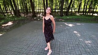Walk In The Woods With Lush Ended With Cuming On Her Face And Hair