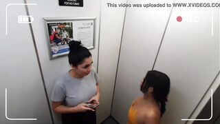 Martinasmith Stuck in the Elevator having Public Sex