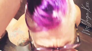 Milf MsYogaXxx deepthroats cock