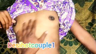 Desi Indian village wife has hard doggystyle fuck with cumshot