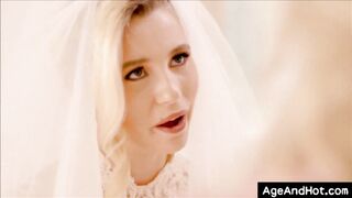 Bride seduced by old stepMom before wedding