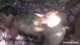 Amazing Acrobatic Sex Outdoors