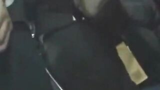 Cute girl fingered in public bus