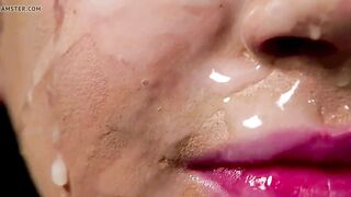 Massive Facial Cumshot Reaction 4