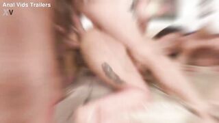 CRAZY HORNY Jureka Del Mar almost All DAP , TAP , Tunnel Vision & swallows