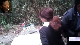 Asian MILF Prostitute Creampied Outdoors