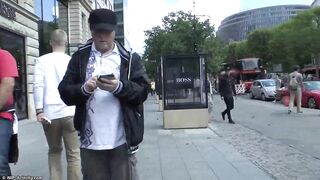 Crazy Babe Billy Naked In Public