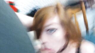 Sloppy Facefuck With Deep Throat Gagging Facial Ending