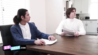 Sis Swap - Naughty Teen Girls Cannot Join The Chastity Club Before Experiencing Their Stepbros’ Dicks