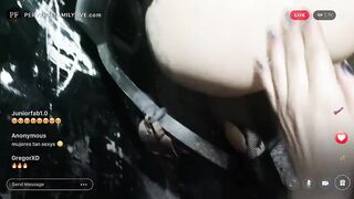 PERVERSE FAMILY LIVE - Anal Stretching With Massive Dildo