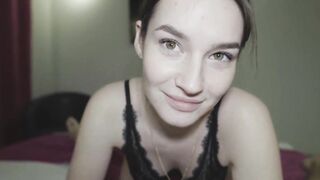 Fit beauty and her stud sensually fuck in a hotel room - Olivia Moore