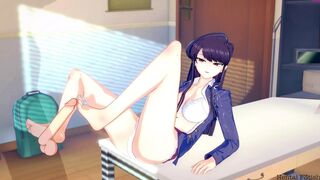 Komi Gives Pleasure By Feet Only