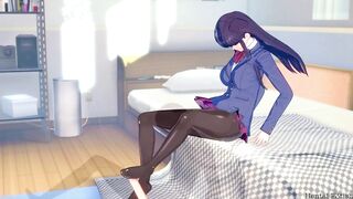 Komi Gives Pleasure By Feet Only