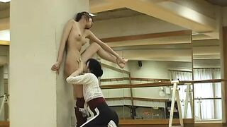 Japanese lesbian ballet teacher sex with student