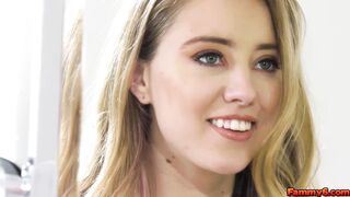Horny teen Haley Reed seducing her stepdad with her hot young body