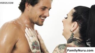 Stepbrother massage his sister wet pussy