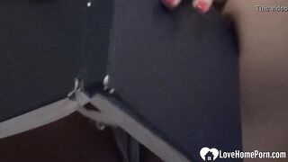 Hot teen definitely knows how to tease