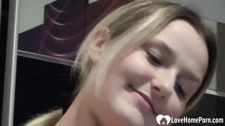 Hot teen definitely knows how to tease