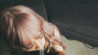 DREAMY BLOWJOB MAKES ME CUM 2 TIMES IN A ROW IN HER MOUTH (POV) -RosaKim-