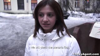 Tricky Agent - Another fresh pussy Alina for porn