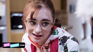 Horny Studs Surprise Their Stepsisters With Their Dicks