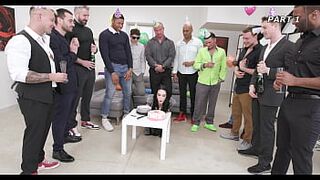 Anna 25th Birthday #1wet, she s 25 of pee with, ATM, DAP, Extreme Deepthroat, Rough Sex, Big Gapes, Pee GIO2153