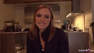 GERMAN SCOUT - GINGER FLOPPY TITS TEEN HOOKER ALICE TALK TO FIRST PORN CASTING