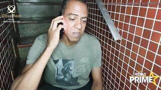 Husband invites endowed To eat hot little wife Monique Lopes Complete at Red