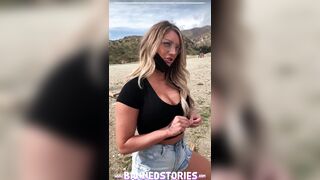 Big Tits Blonde Army Babe KAYLEY GUNNER is Locked and Loaded