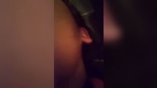 shy hijab girl in wc
