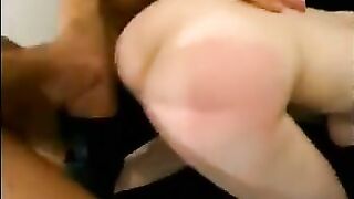 She has second thoughts went he sticks it in her asshole