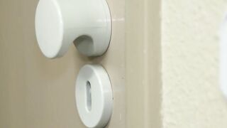Mistress hides in the closet then joins in for hardcore 3som