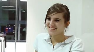 Her neighbour was a pervert! How Ainara fucked him