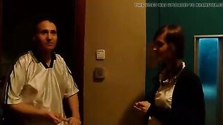 Her neighbour was a pervert! How Ainara fucked him