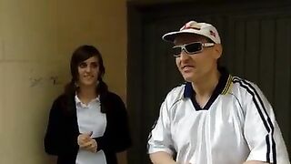 Her neighbour was a pervert! How Ainara fucked him