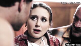 PlainTaboo.com - Teen virgin is fucked rough by neighbors