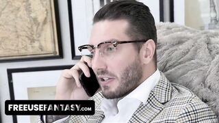 Horny Dude Bends Over FreeUse Teen While She Is Doing Her Homework