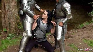 MIDDLE AGE PARODY ANAL DP THREESOME FUCK FOR TEEN PETRA