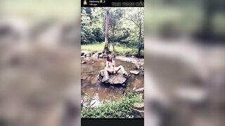 Hot public masturbation