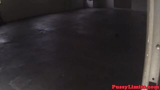 Busty workout slut dominated with doggystyle