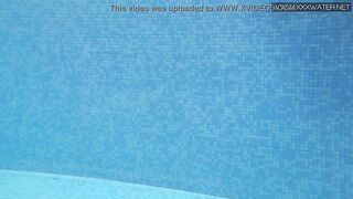 Hot underwater babe Lady Dee swims naked
