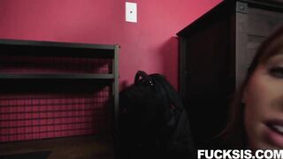 Pussy Eating Practice On Stepsis Daphne Dare