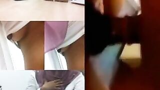 cikgu dina tudung kena main